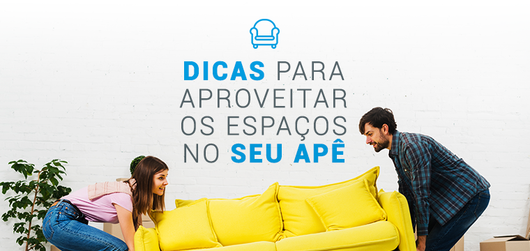 Cada coisa no seu lugar – Dicas para aproveitar melhor o tamanho do seu apartamento